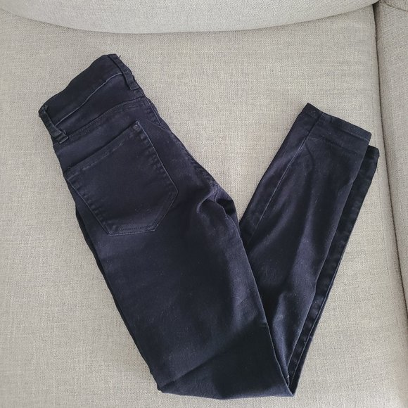 000 Black High Rise Skinny Jeans - Picture 5 of 7